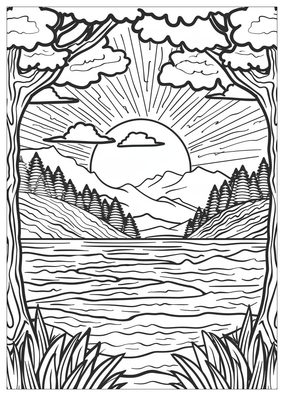 River Coloring Pages-3