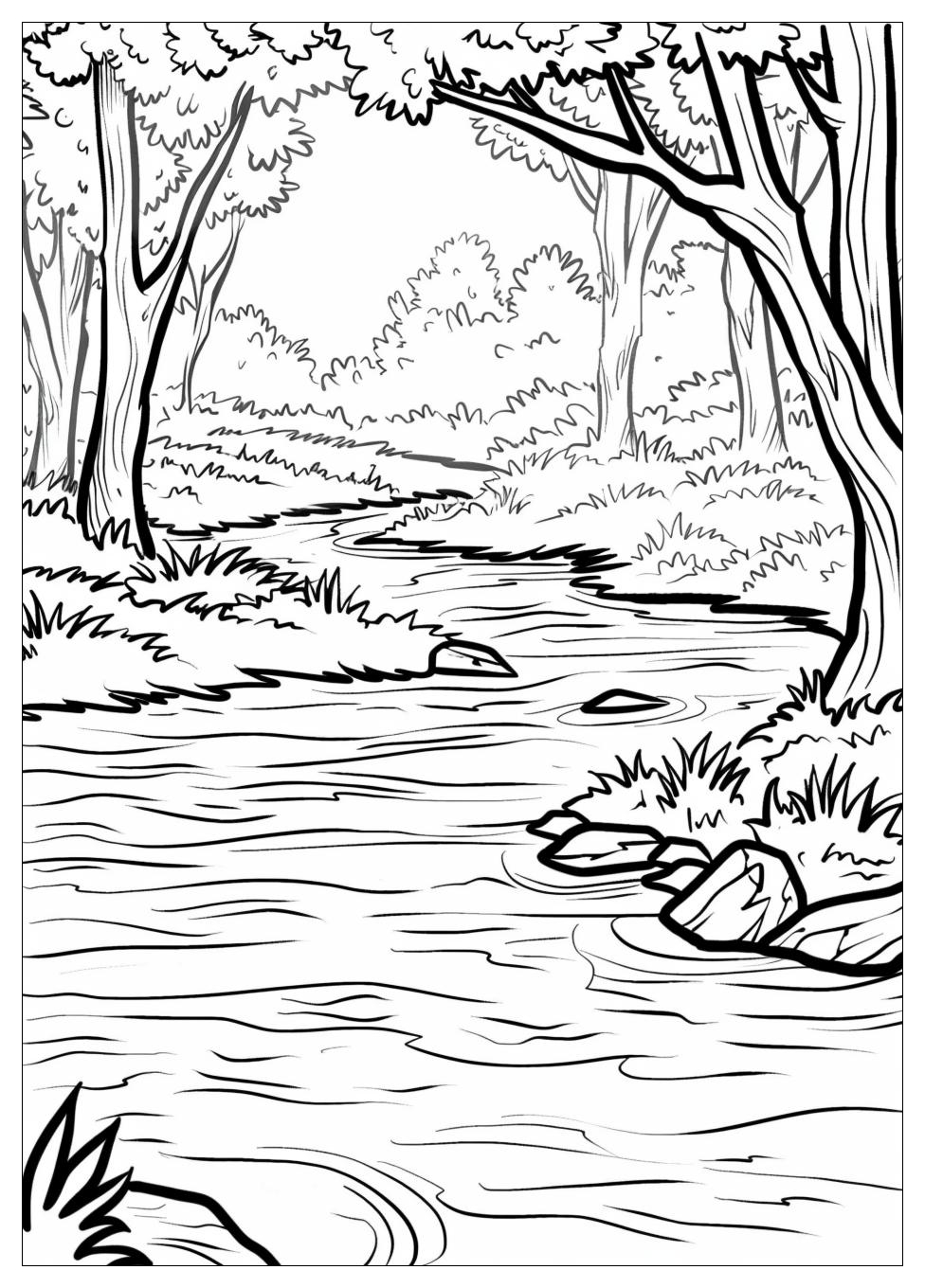 River Coloring Pages-5