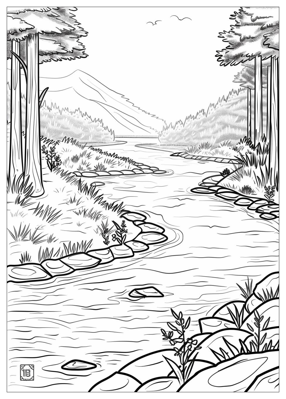 River Coloring Pages-6