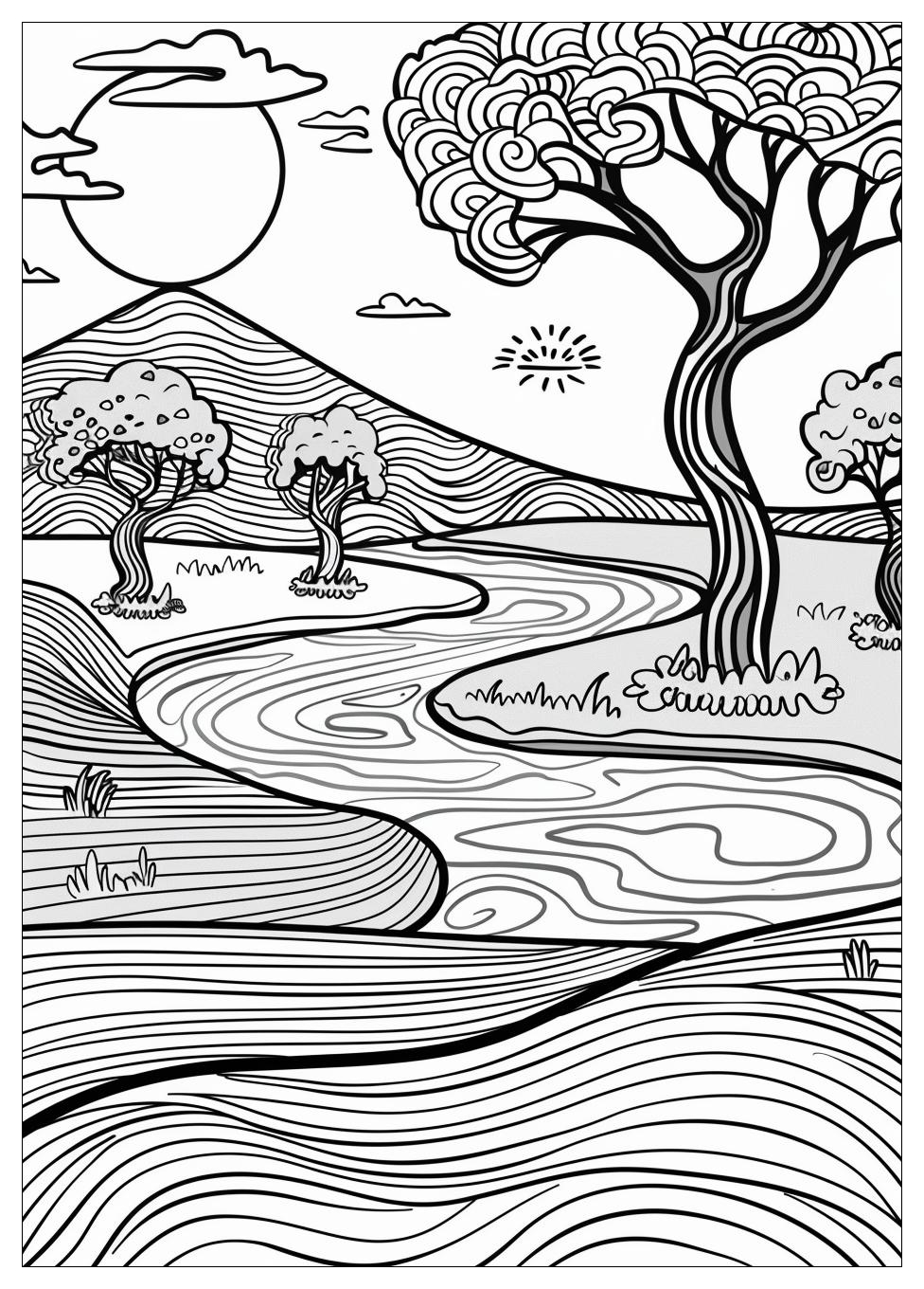 River Coloring Pages-7