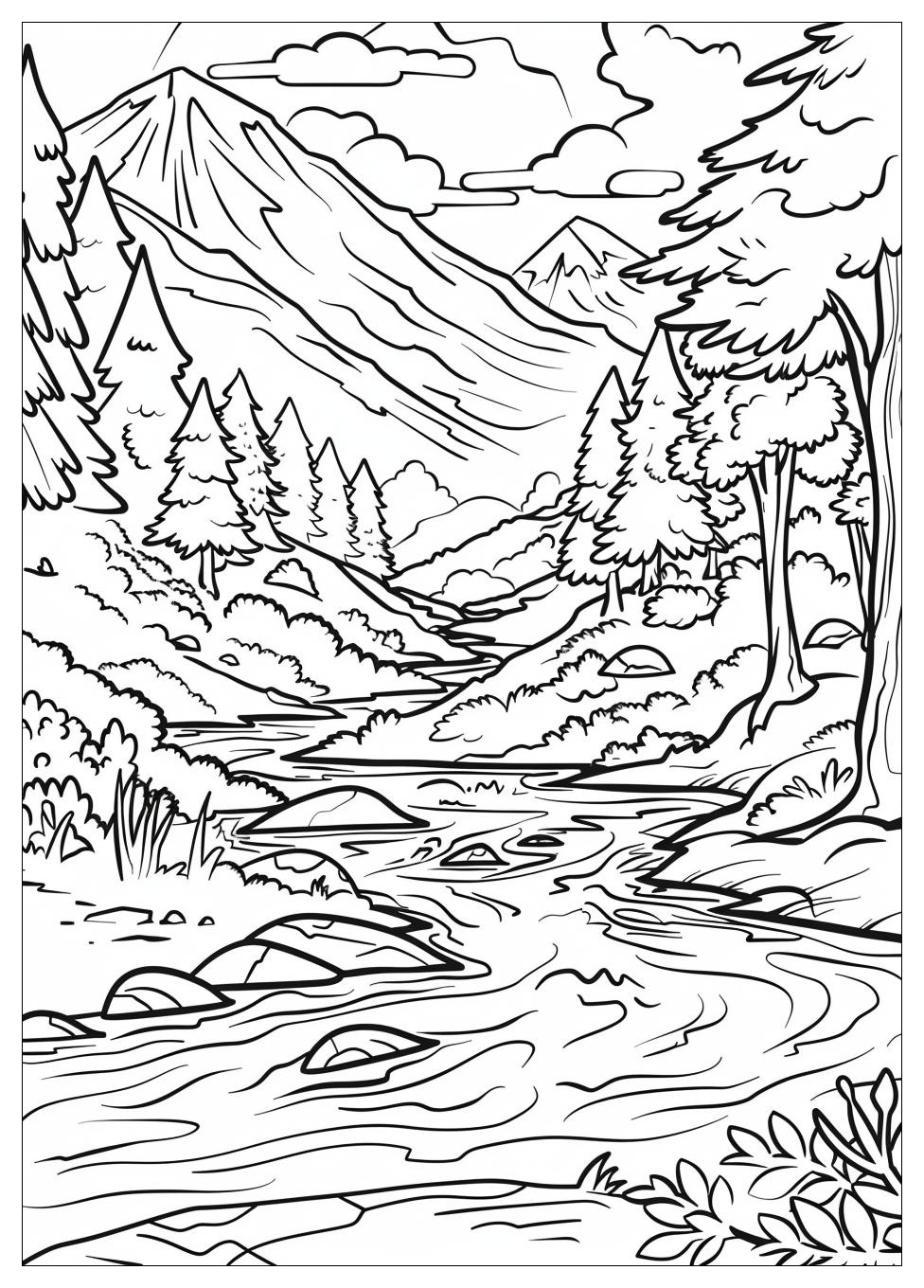 River Coloring Pages-8