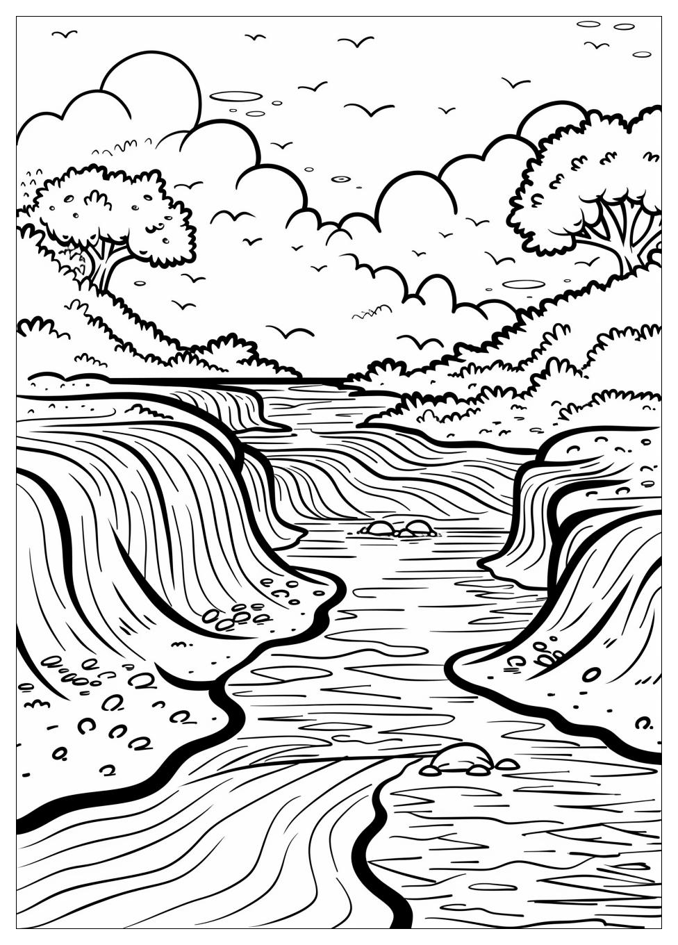 River Coloring Pages-9