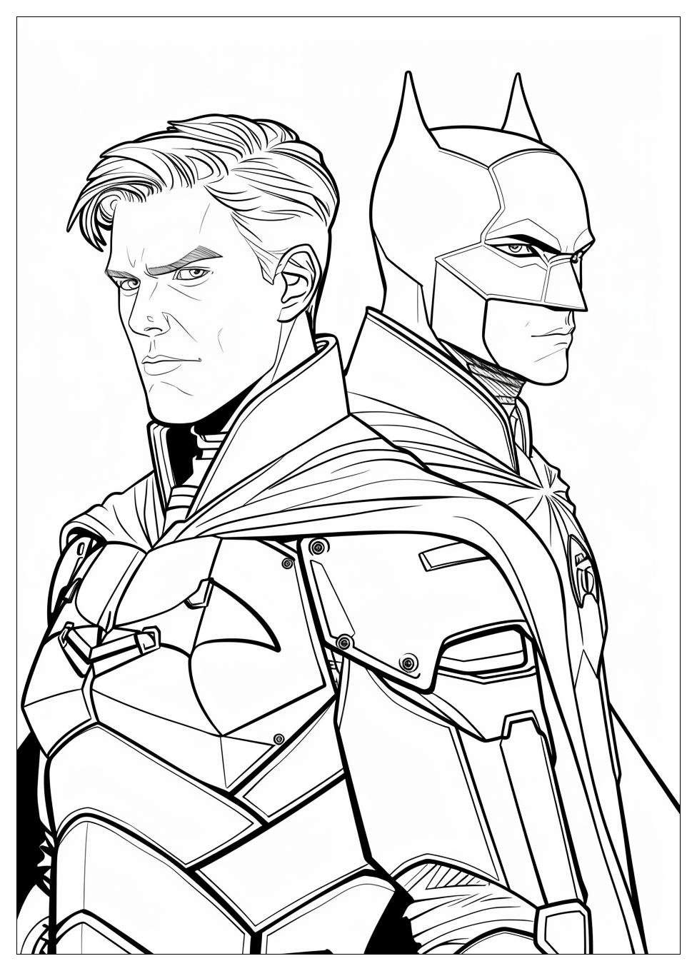 Robin And Batman Coloring Pages-13