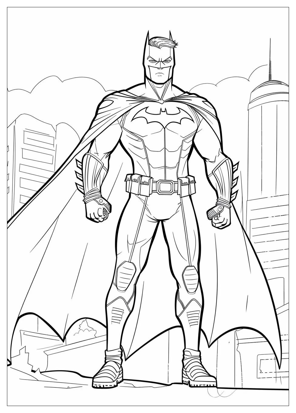 Robin And Batman Coloring Pages-14