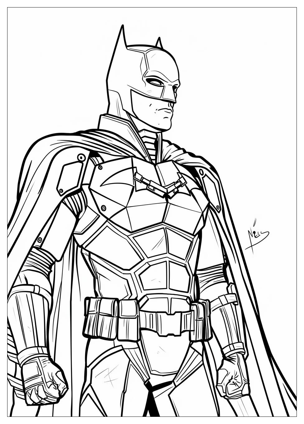 Robin And Batman Coloring Pages-16