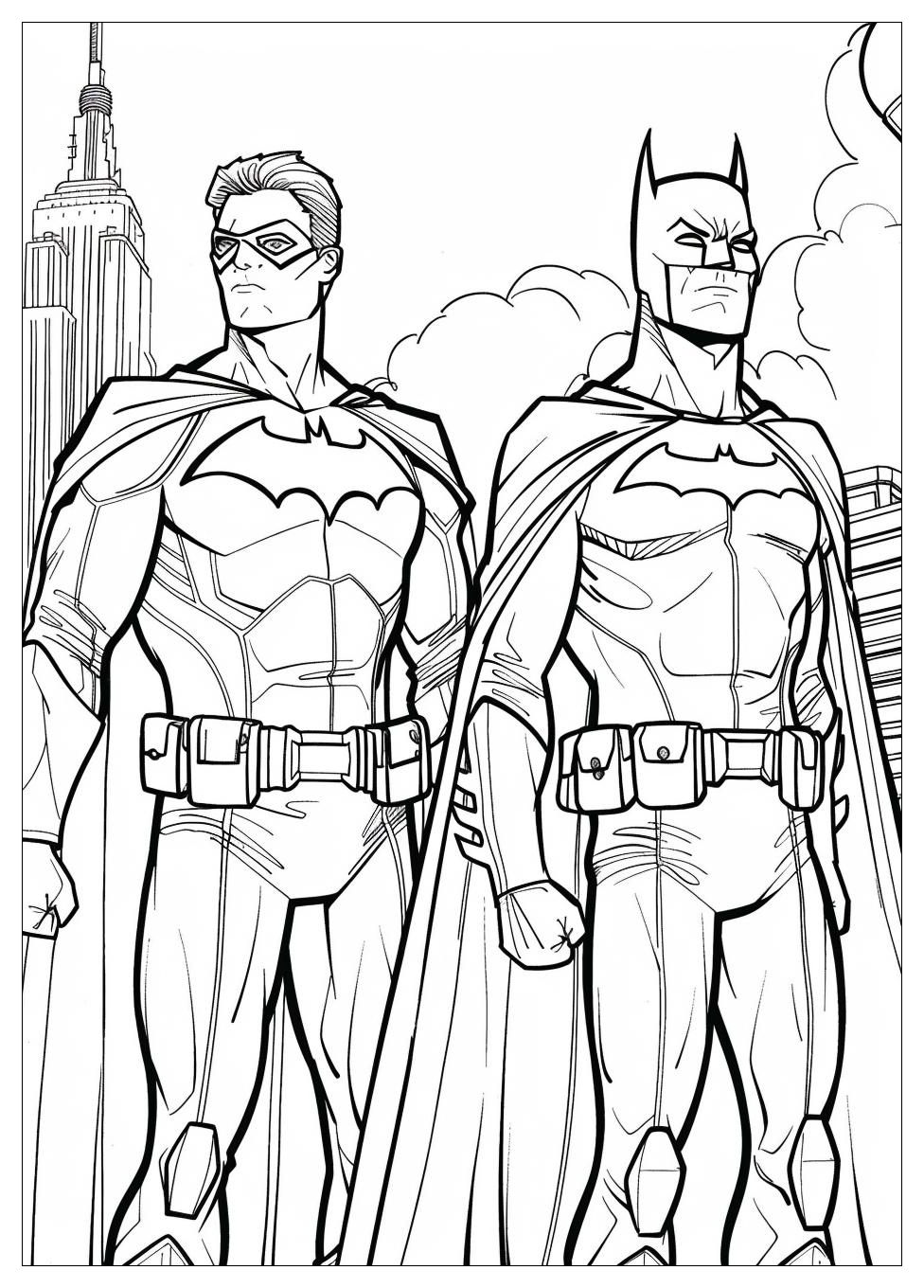 Robin And Batman Coloring Pages-18