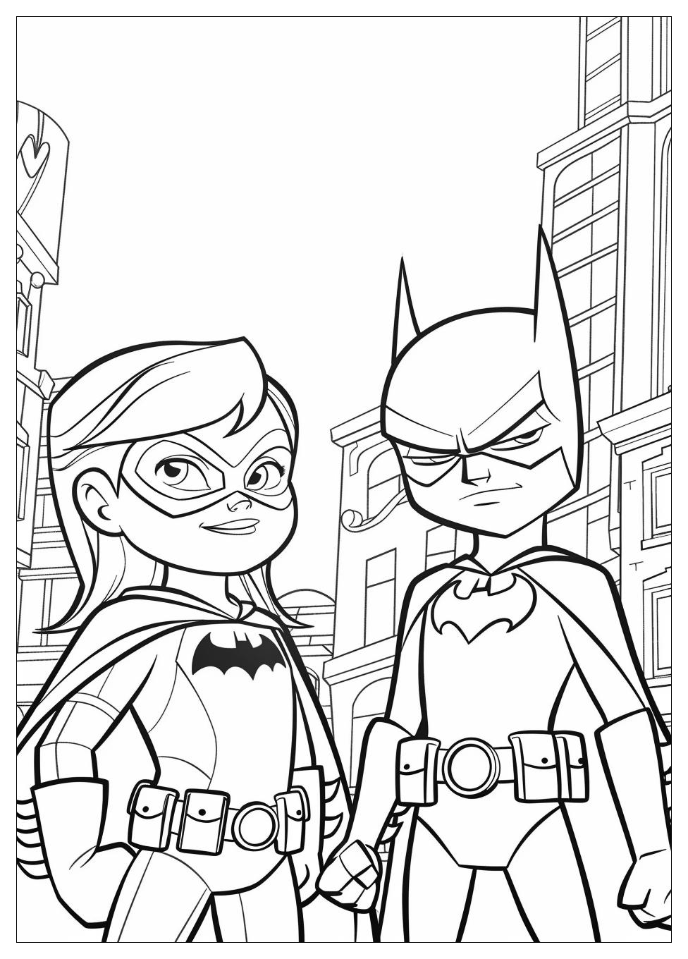 Robin And Batman Coloring Pages-3