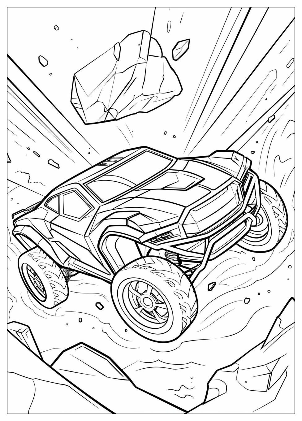 Rocket League Coloring Pages-13