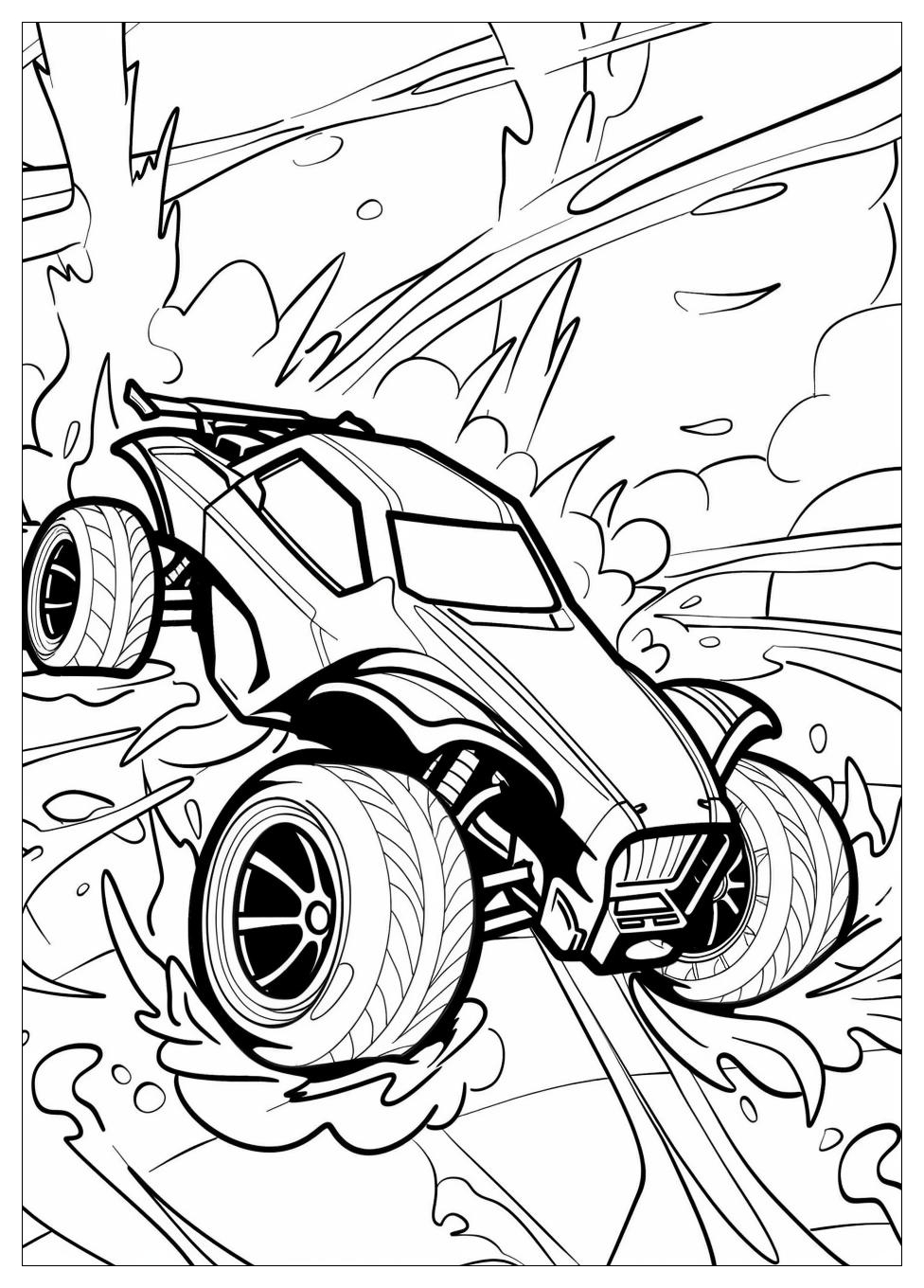 Rocket League Coloring Pages-15