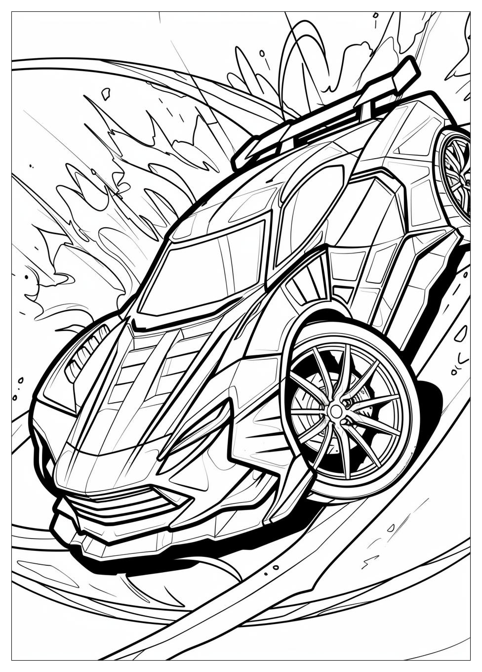 Rocket League Coloring Pages-17