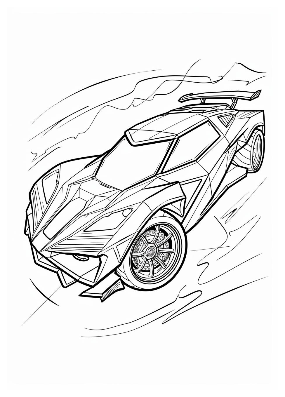 Rocket League Coloring Pages-18