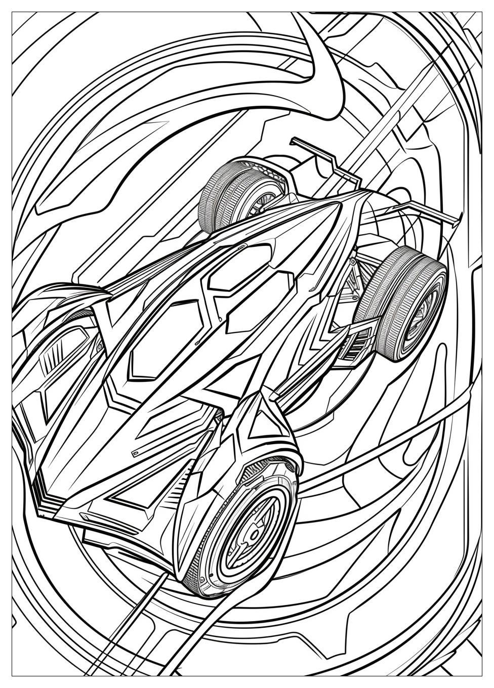 Rocket League Coloring Pages-19