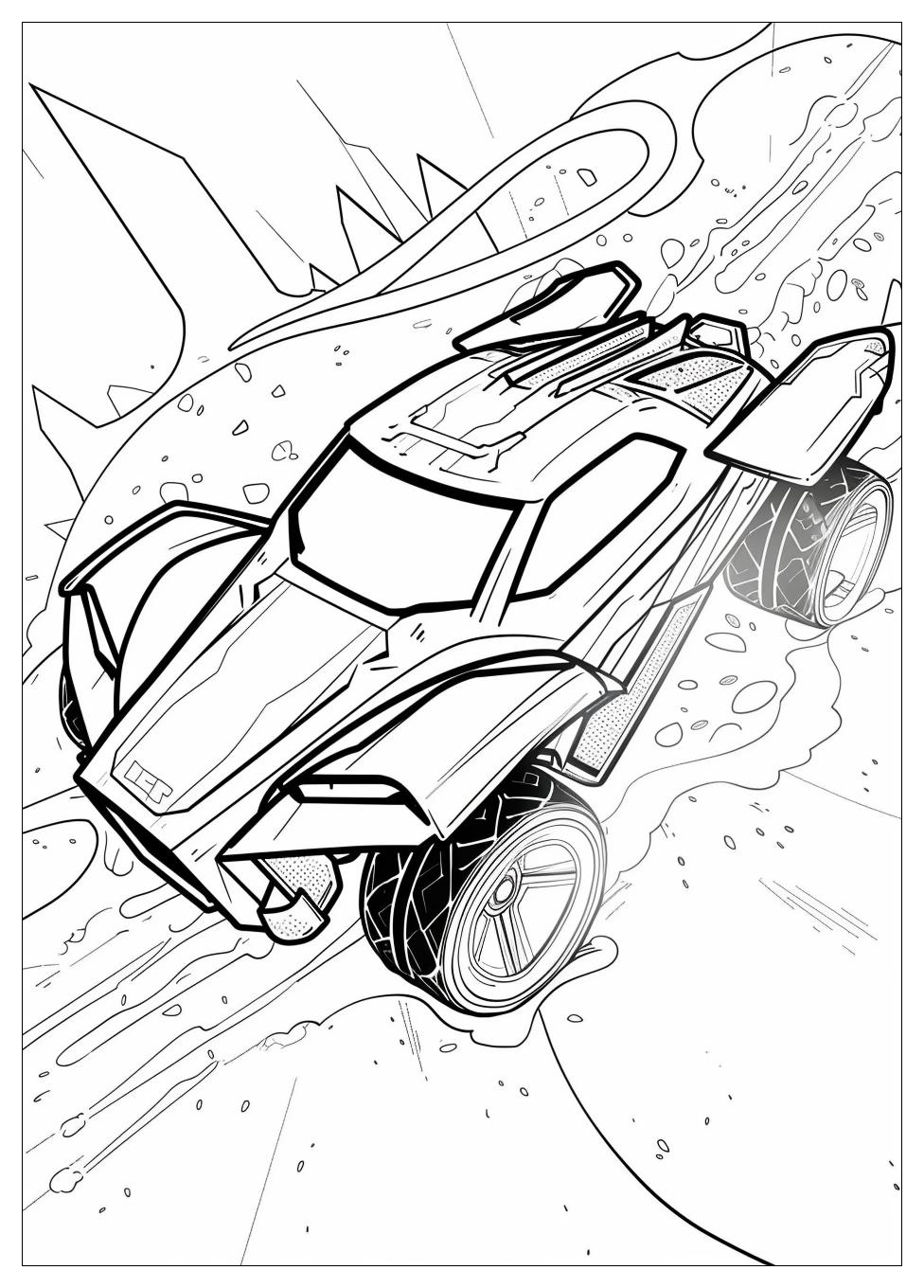 Rocket League Coloring Pages-2