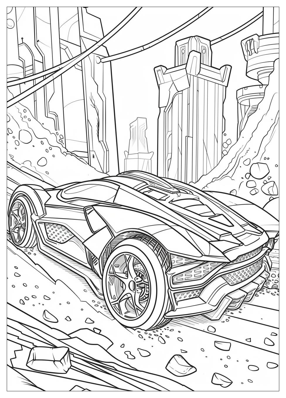 Rocket League Coloring Pages-20