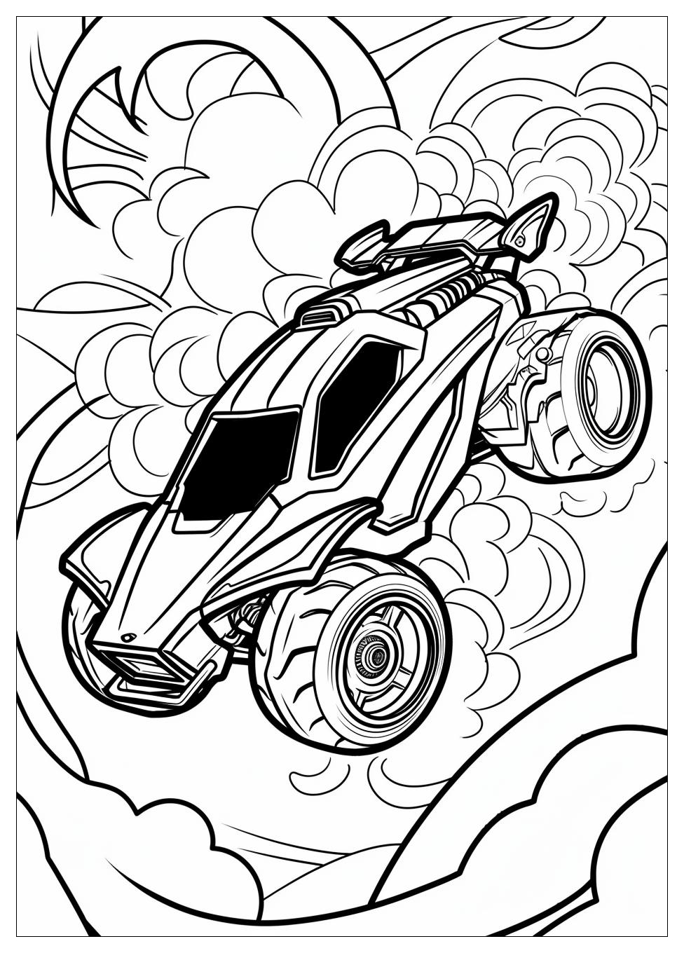 Rocket League Coloring Pages-3