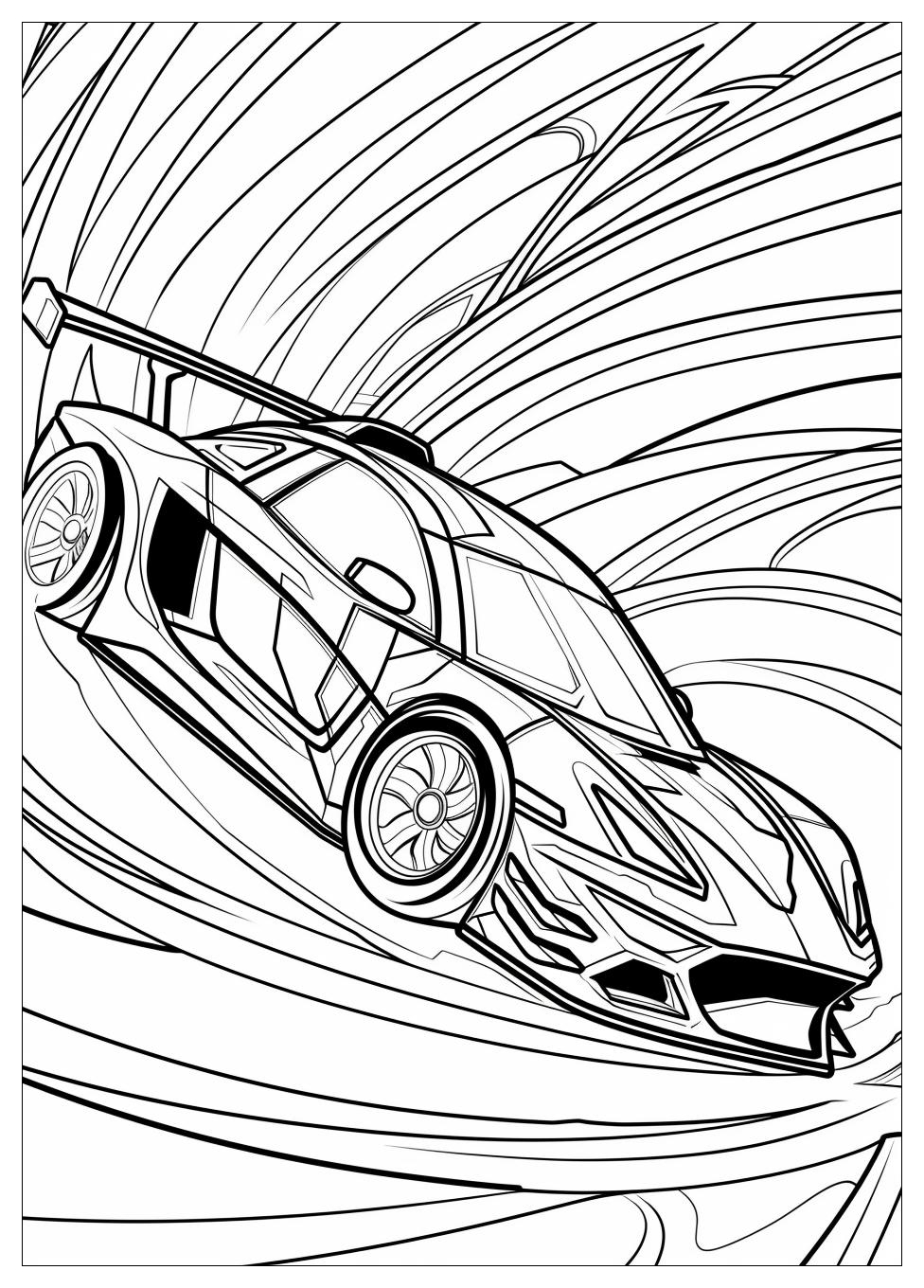 Rocket League Coloring Pages-4