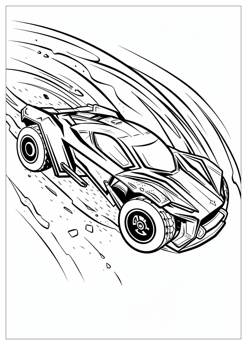 Rocket League Coloring Pages-5