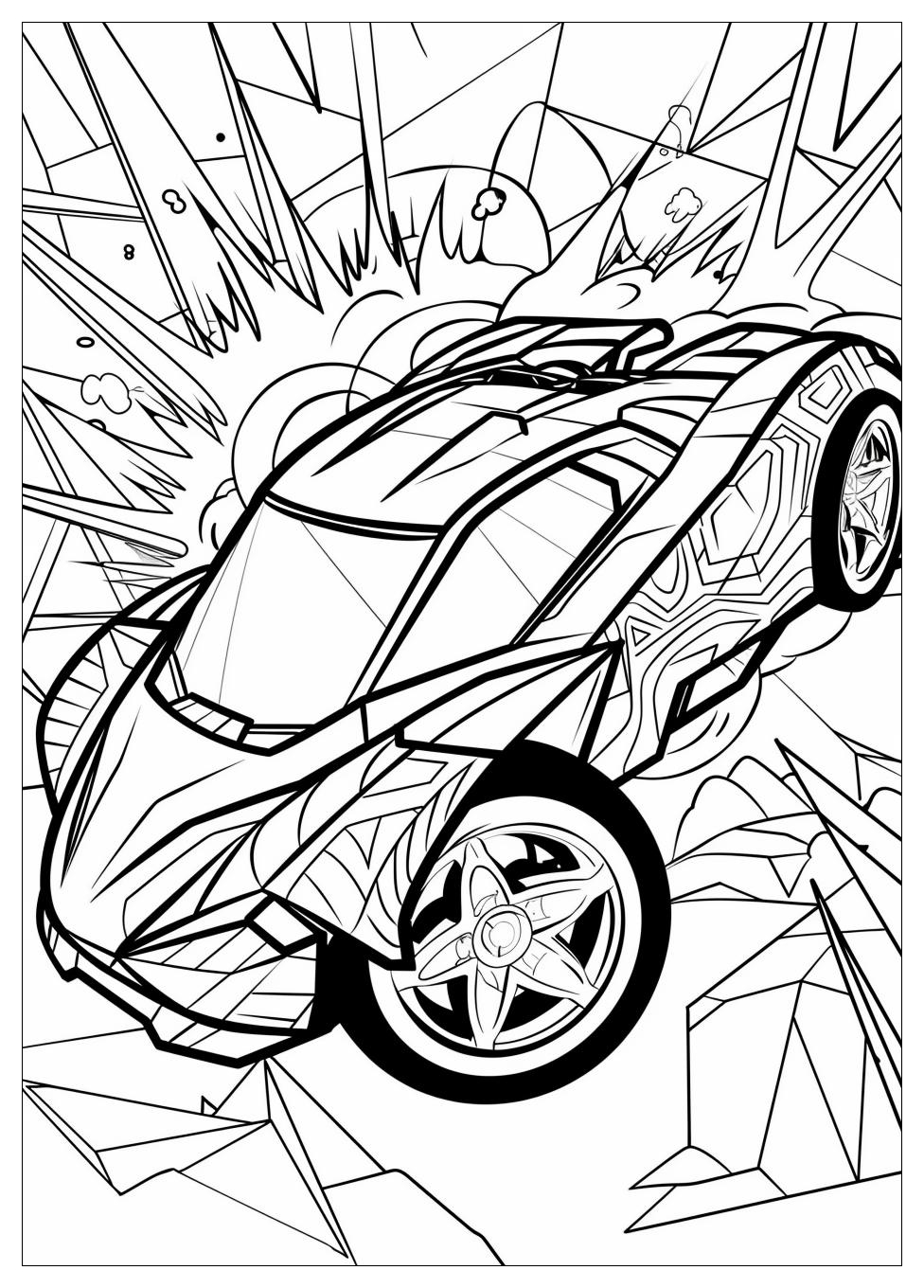 Rocket League Coloring Pages-6