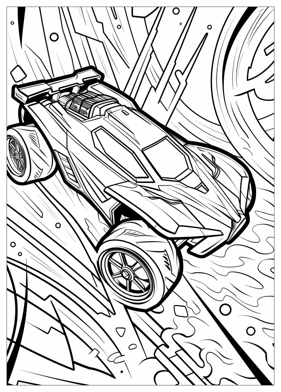 Rocket League Coloring Pages-7