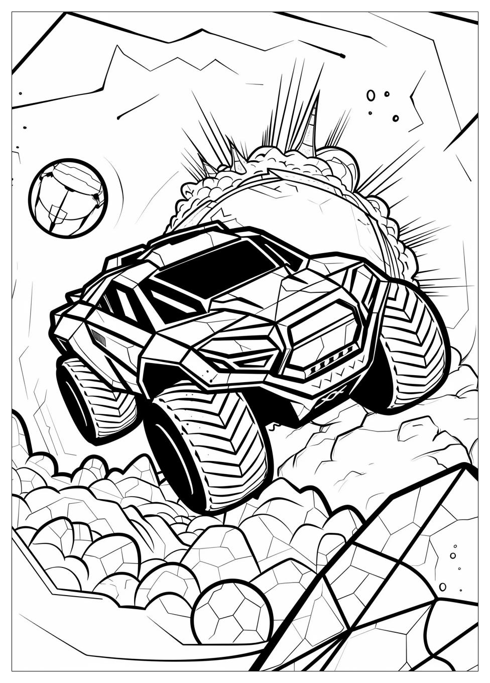 Rocket League Coloring Pages-9