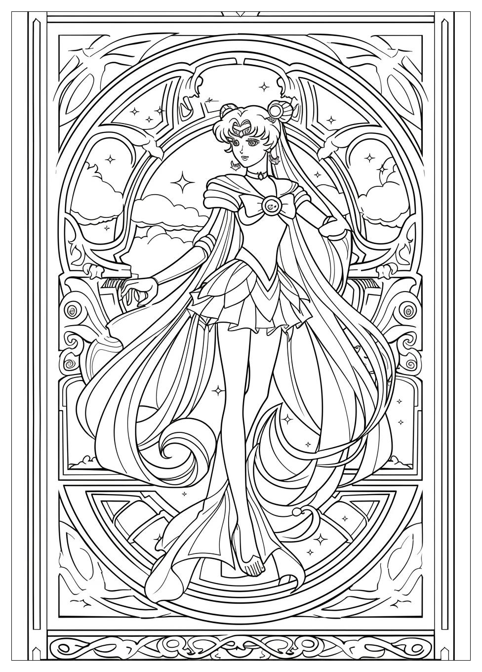 Sailor Moon Coloring Pages-1