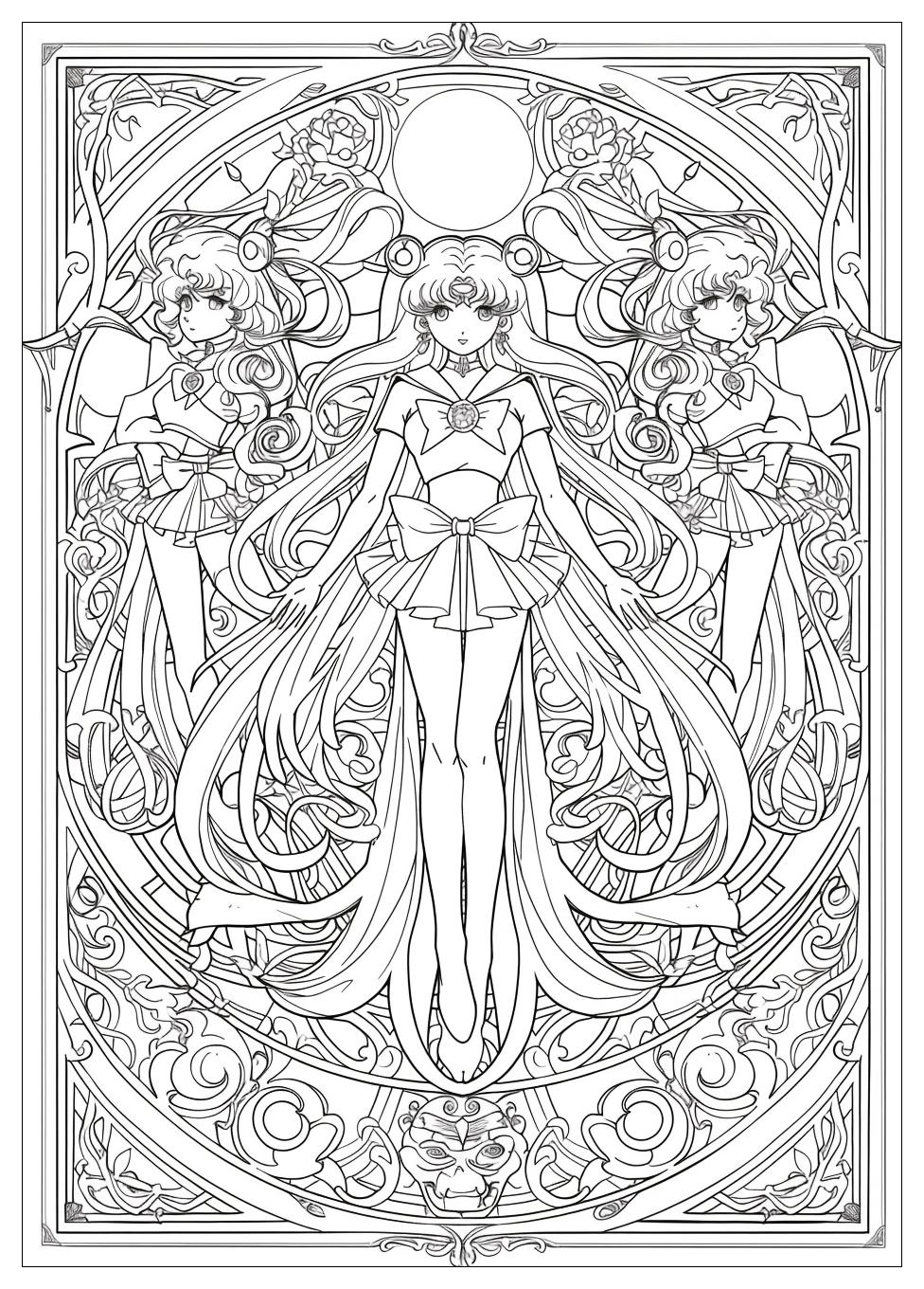 Sailor Moon Coloring Pages-10