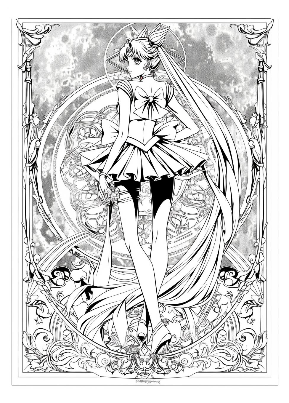 Sailor Moon Coloring Pages-12