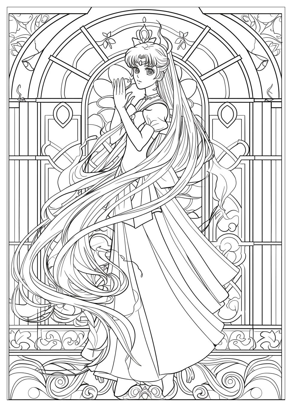 Sailor Moon Coloring Pages-13