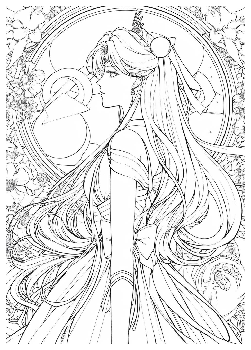 Sailor Moon Coloring Pages-14