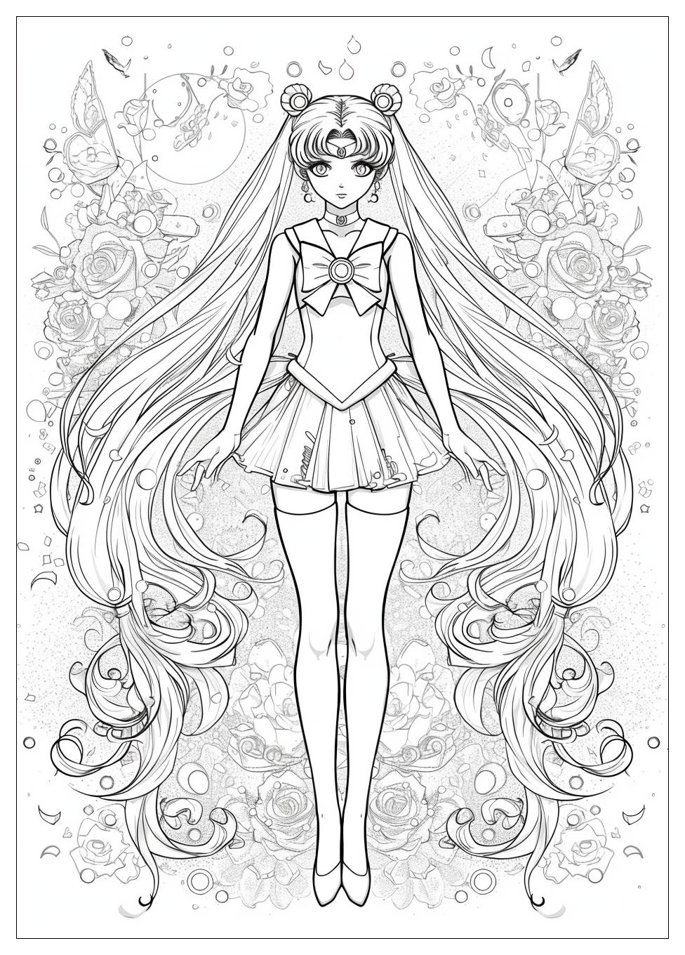 Sailor Moon Coloring Pages-18