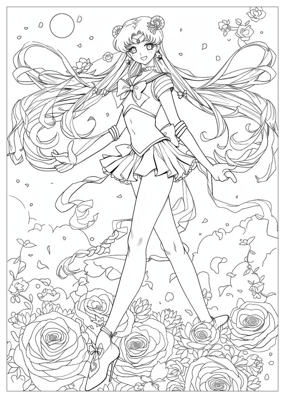 Sailor Moon Coloring Pages-19