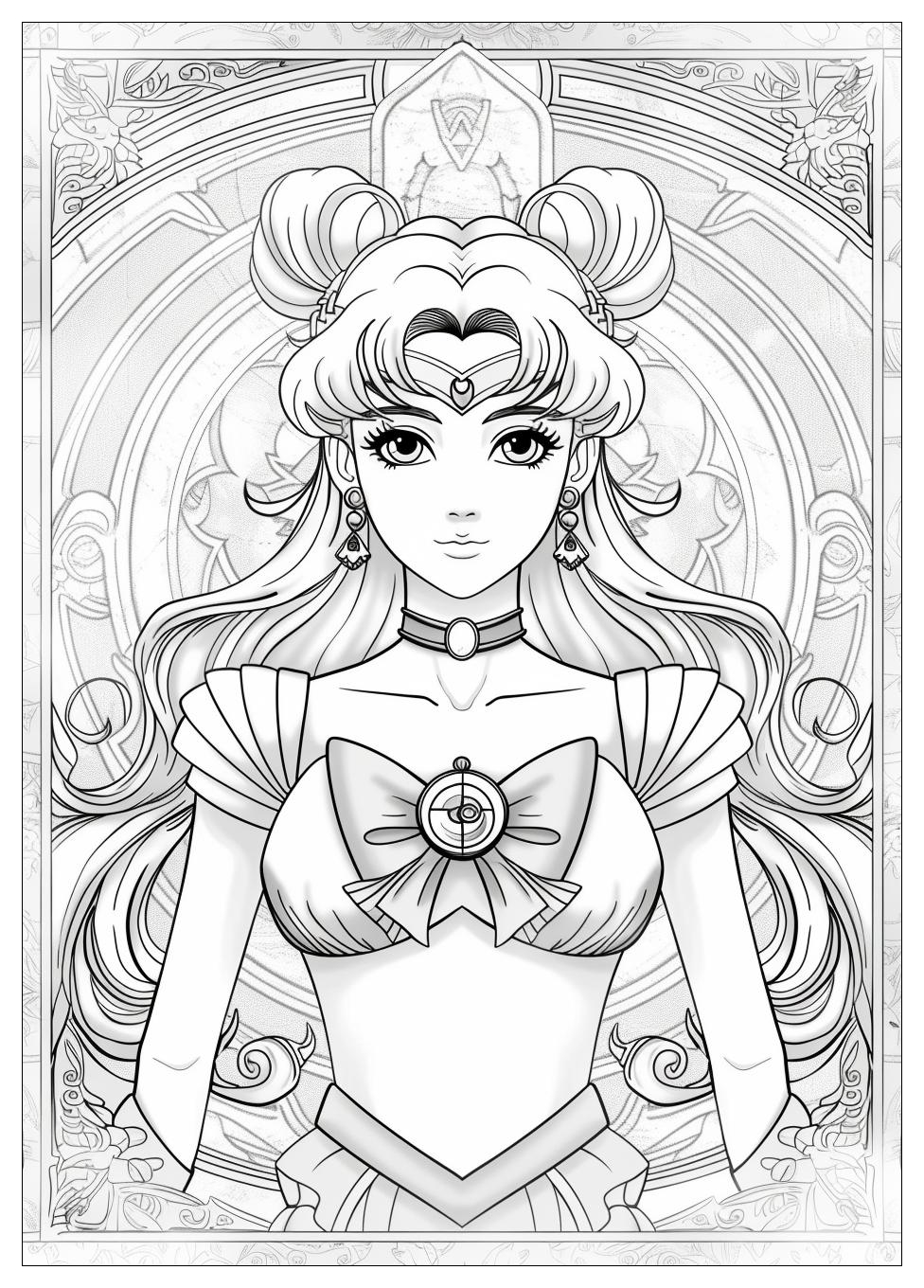 Sailor Moon Coloring Pages-2