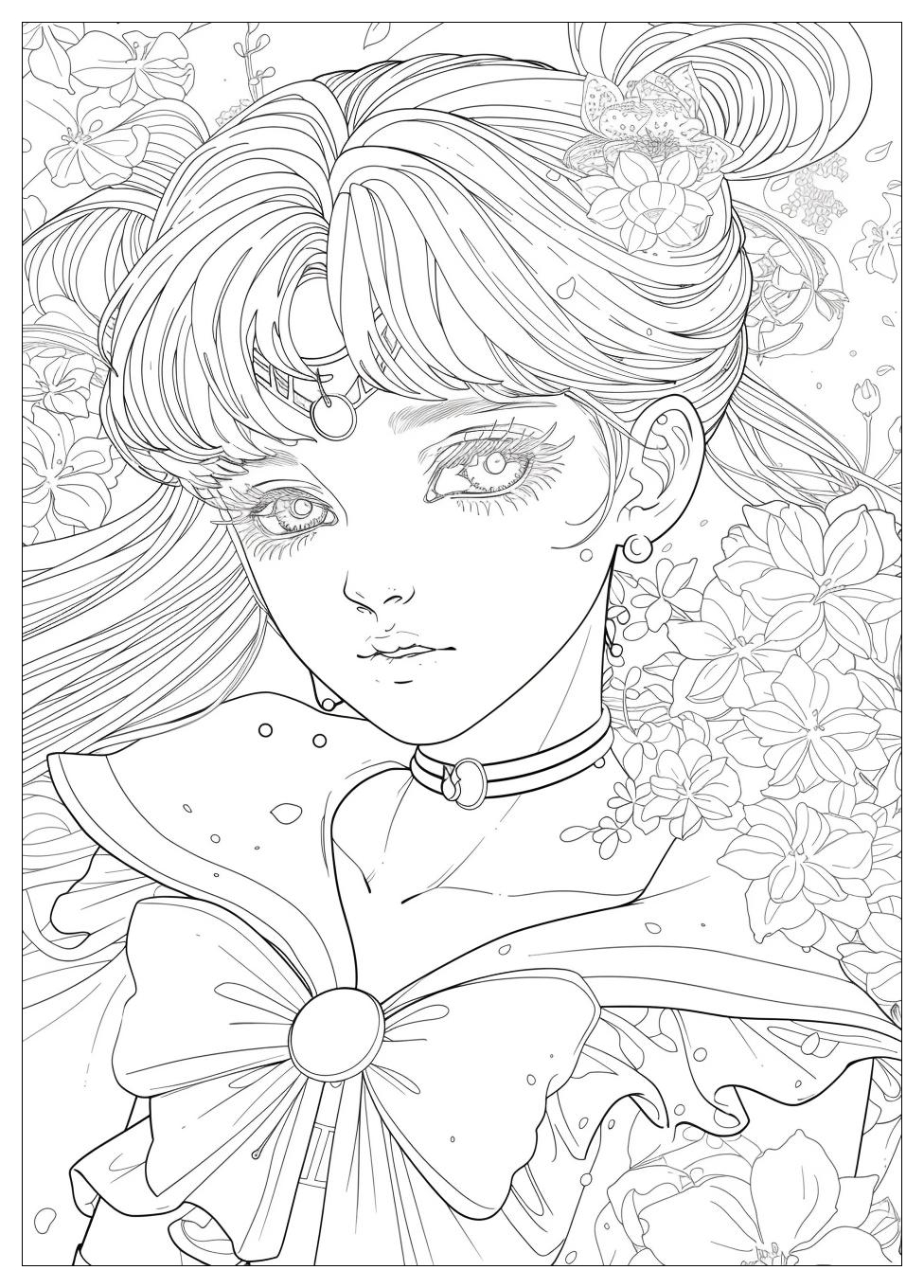 Sailor Moon Coloring Pages-5