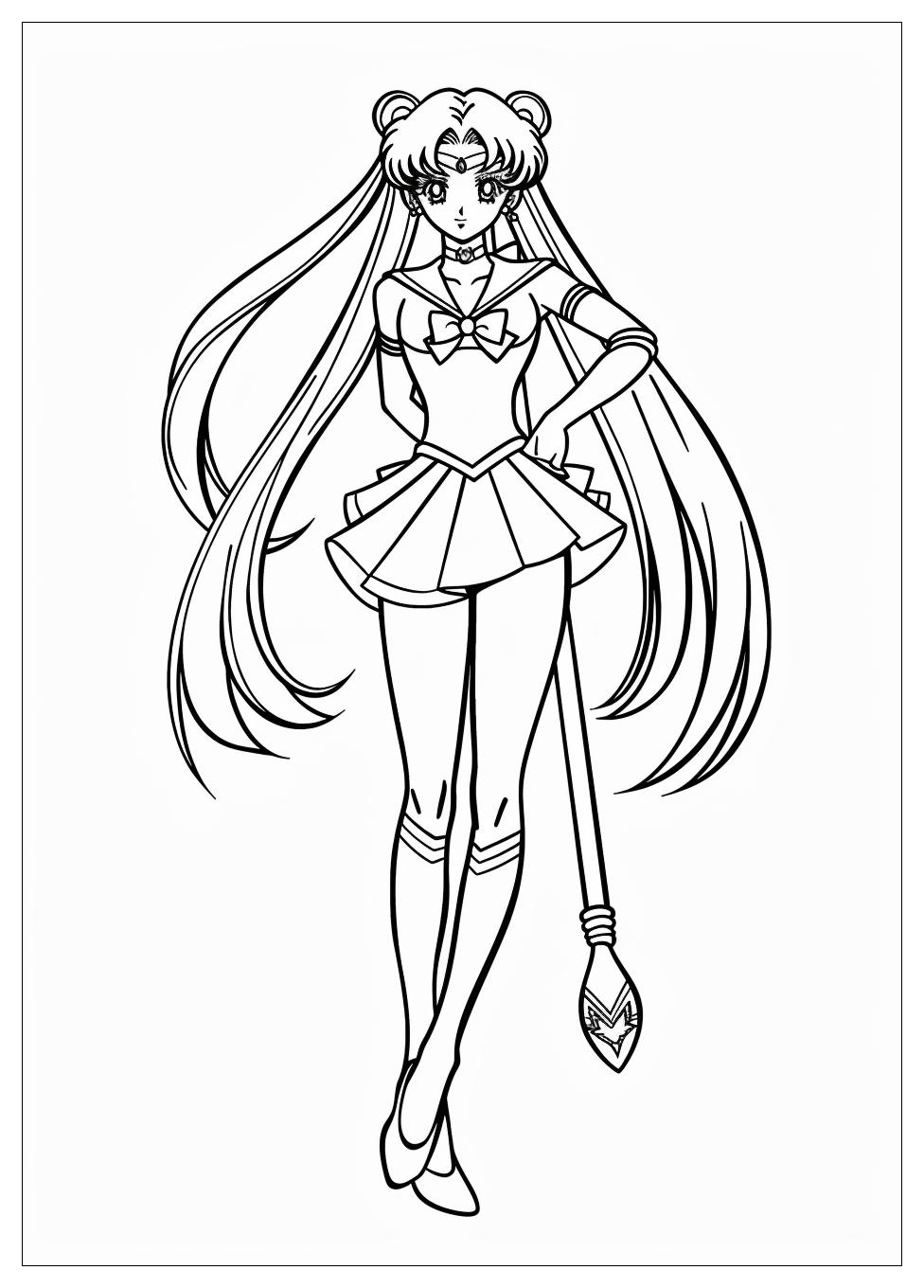 Sailor Moon Coloring Pages-7