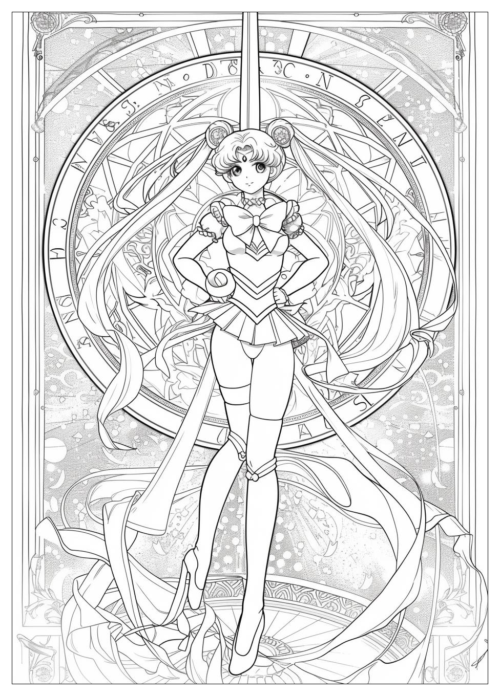 Sailor Moon Coloring Pages-8