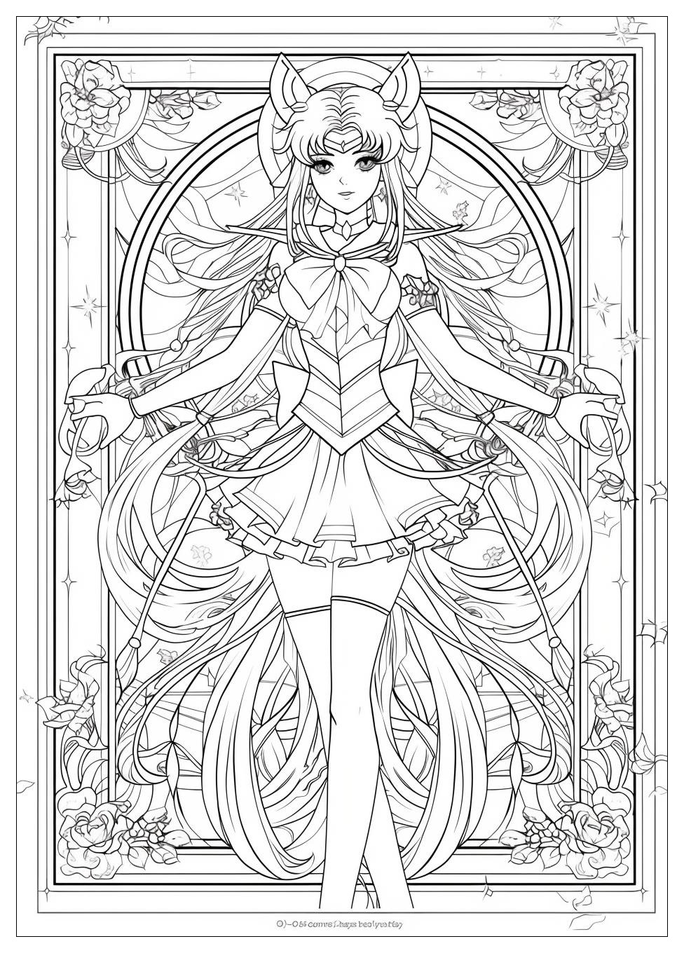 Sailor Moon Coloring Pages-9