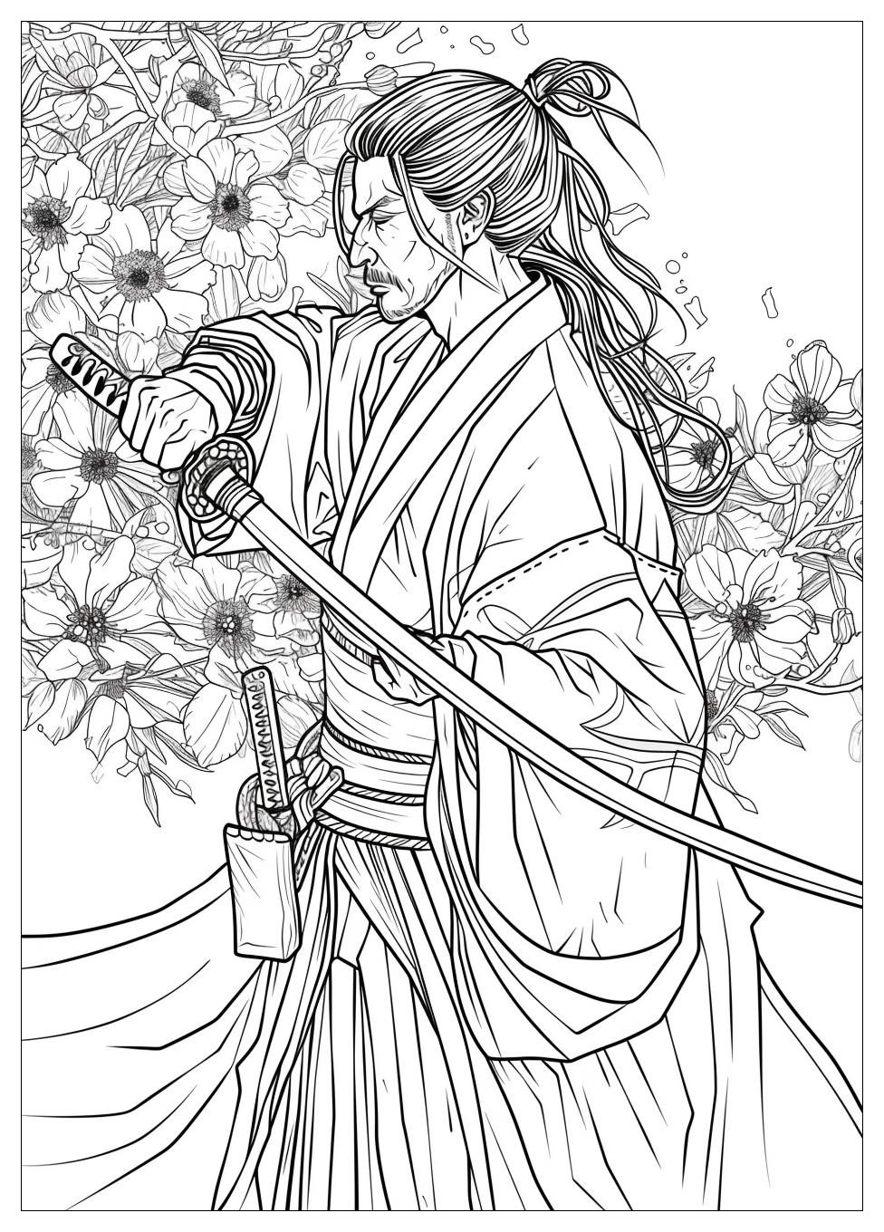 Samurai Coloring Pages-14