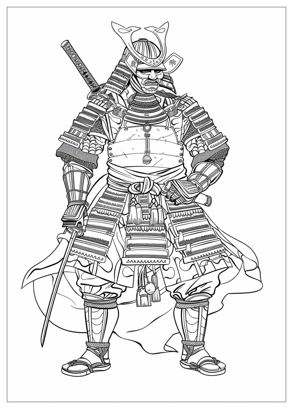 Samurai Coloring Pages-18