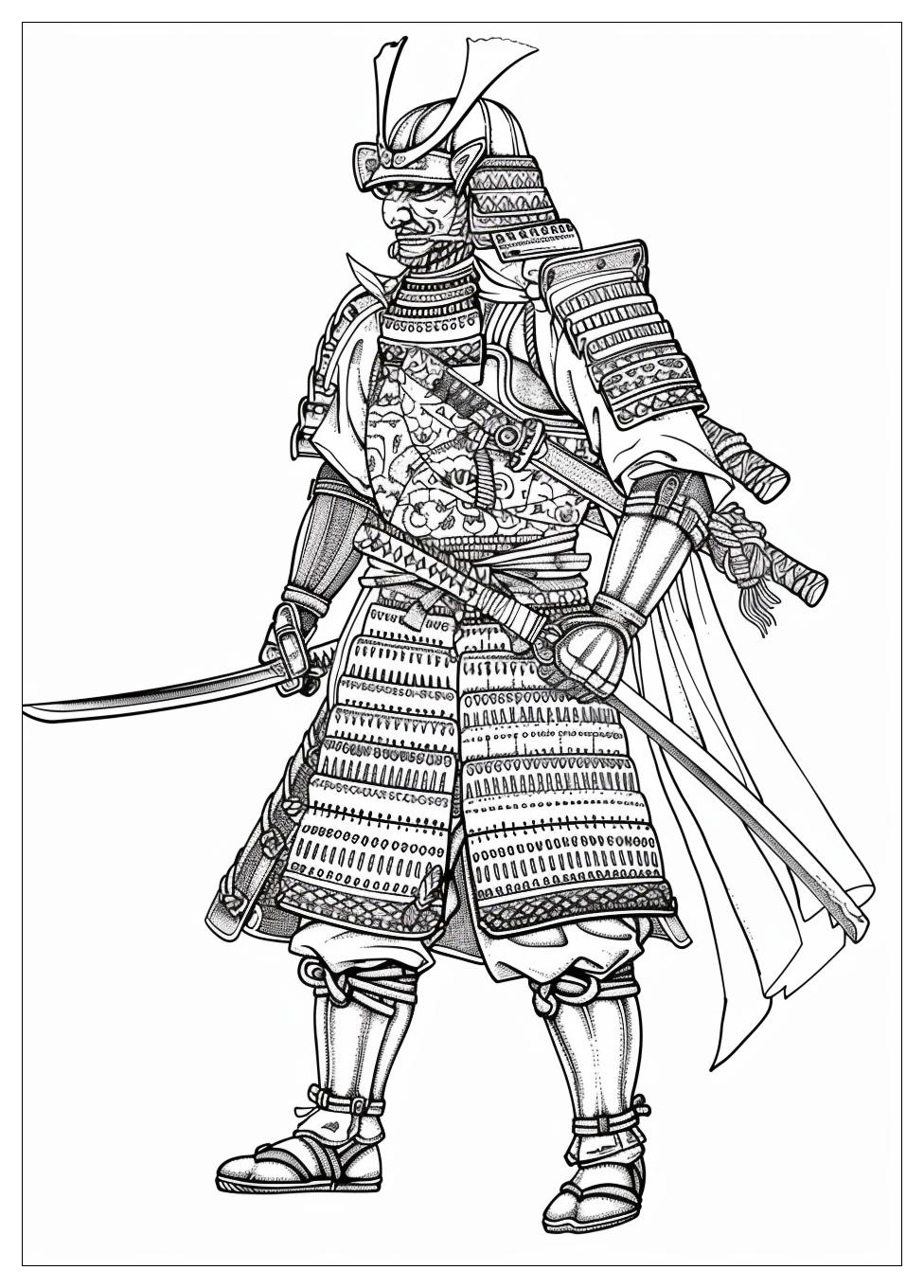 Samurai Coloring Pages-20