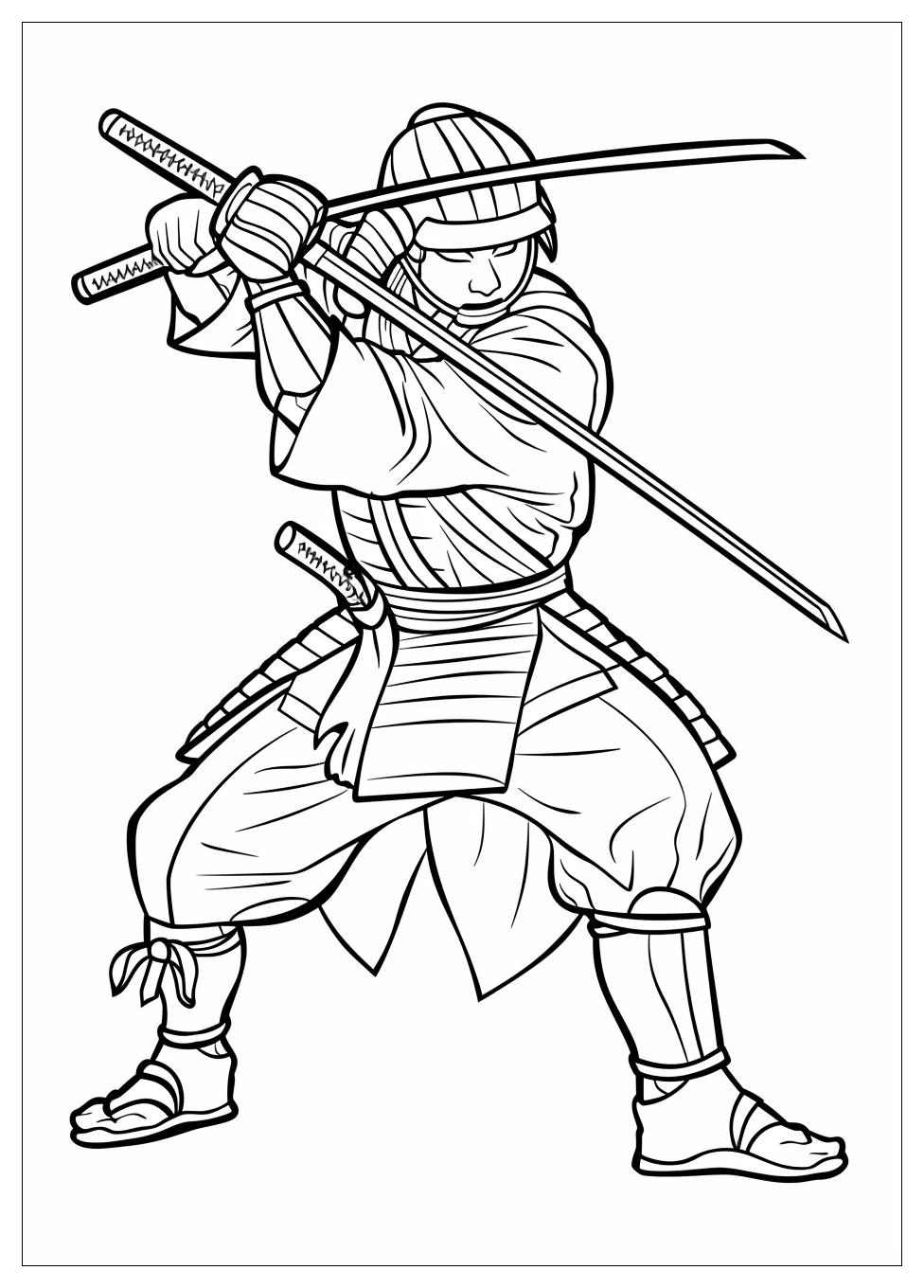 Samurai Coloring Pages-6