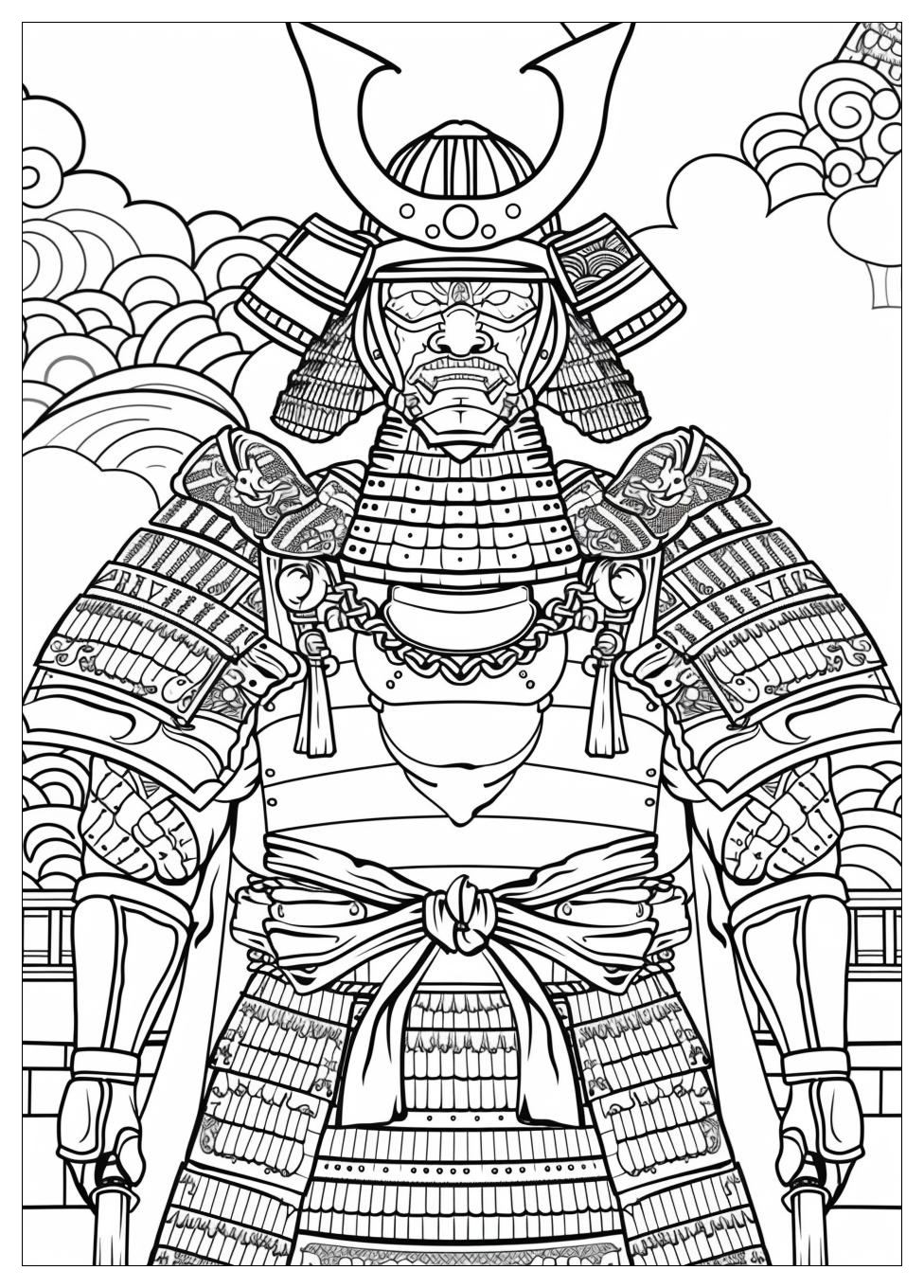 Samurai Coloring Pages-8