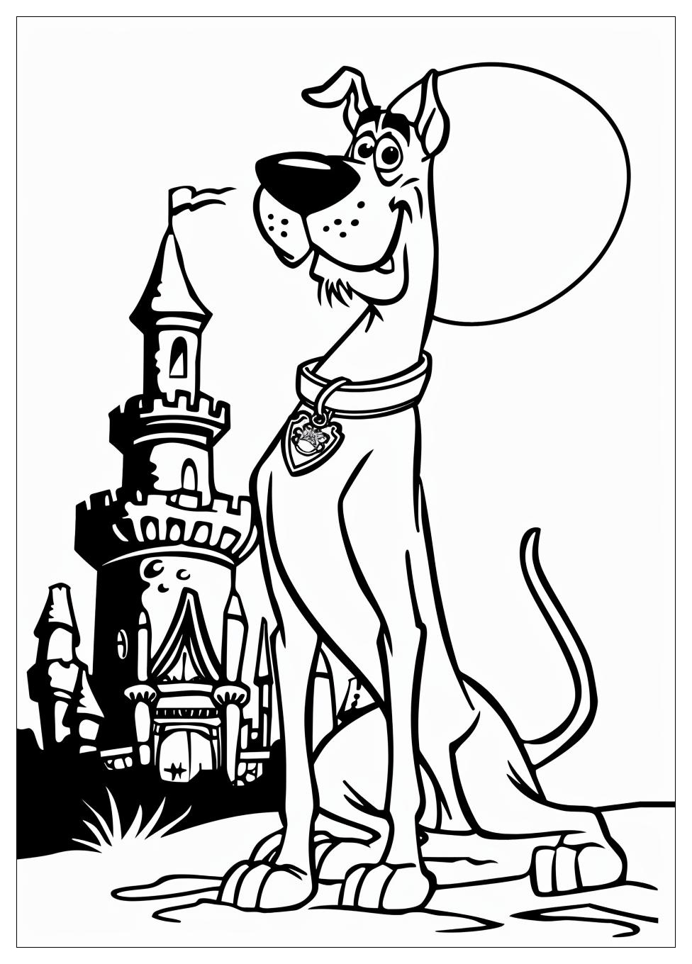 Scooby Doo Coloring Pages-10