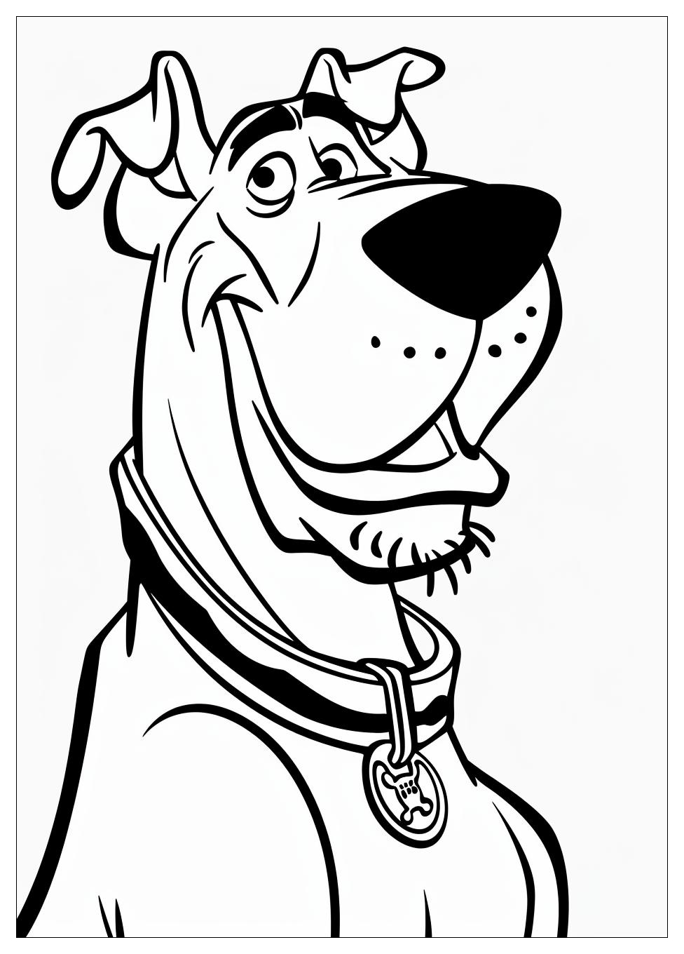 Scooby Doo Coloring Pages-11