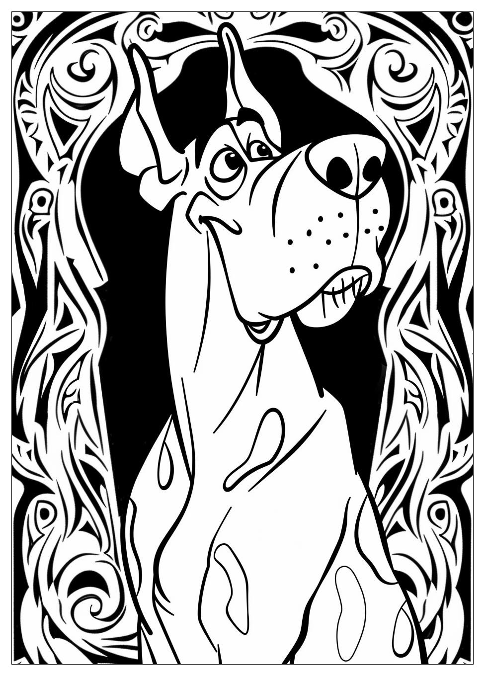 Scooby Doo Coloring Pages-4