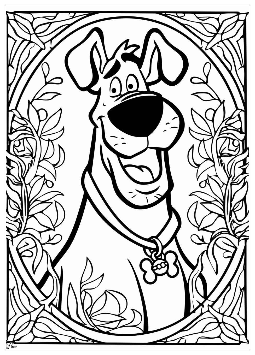 Scooby Doo Coloring Pages-5