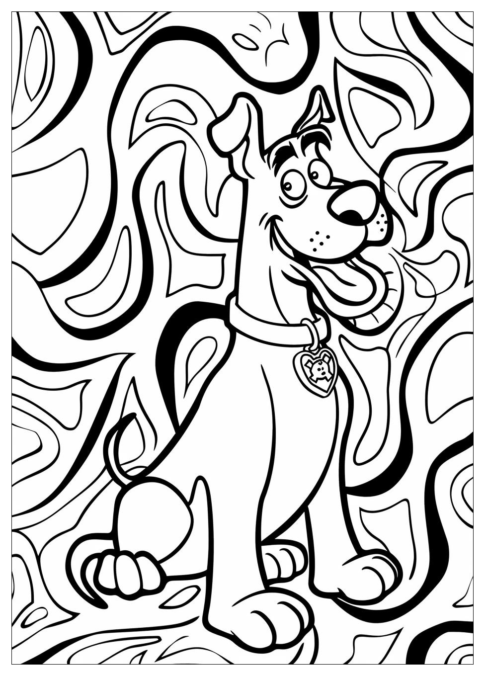 Scooby Doo Coloring Pages-8