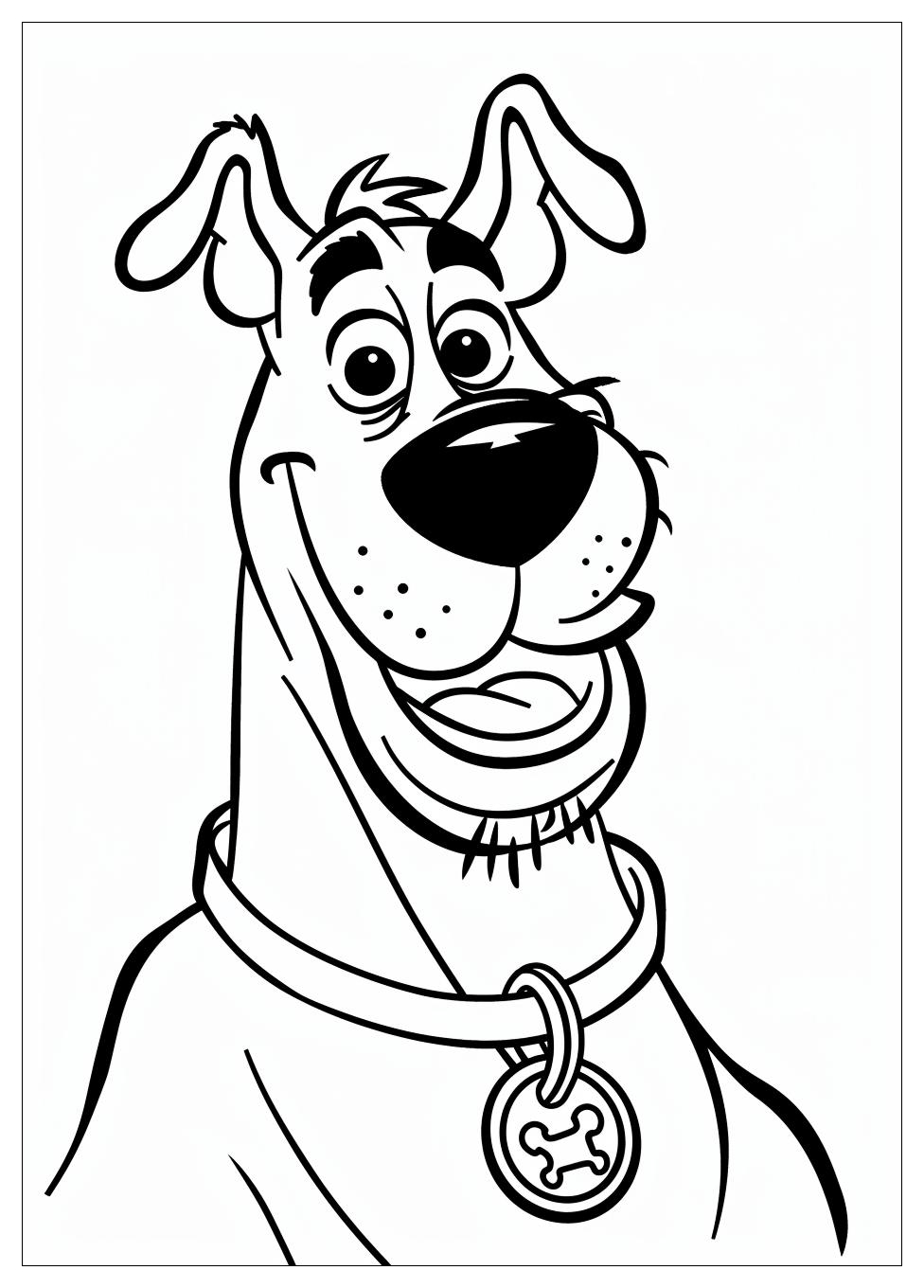 Scooby Doo Coloring Pages-9