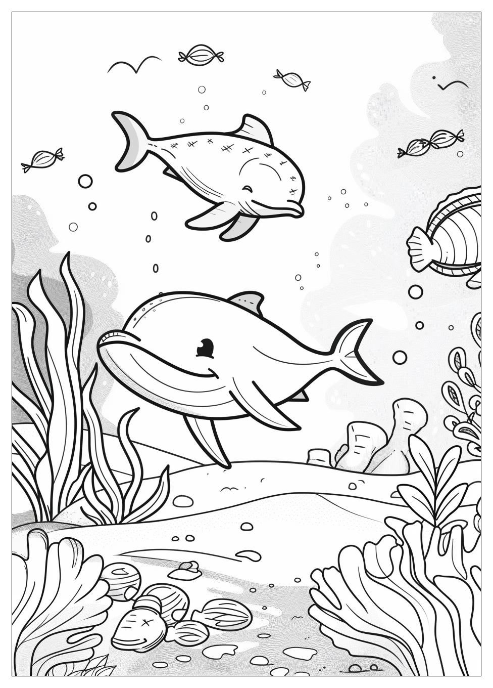 Sea Animals Coloring Pages-11