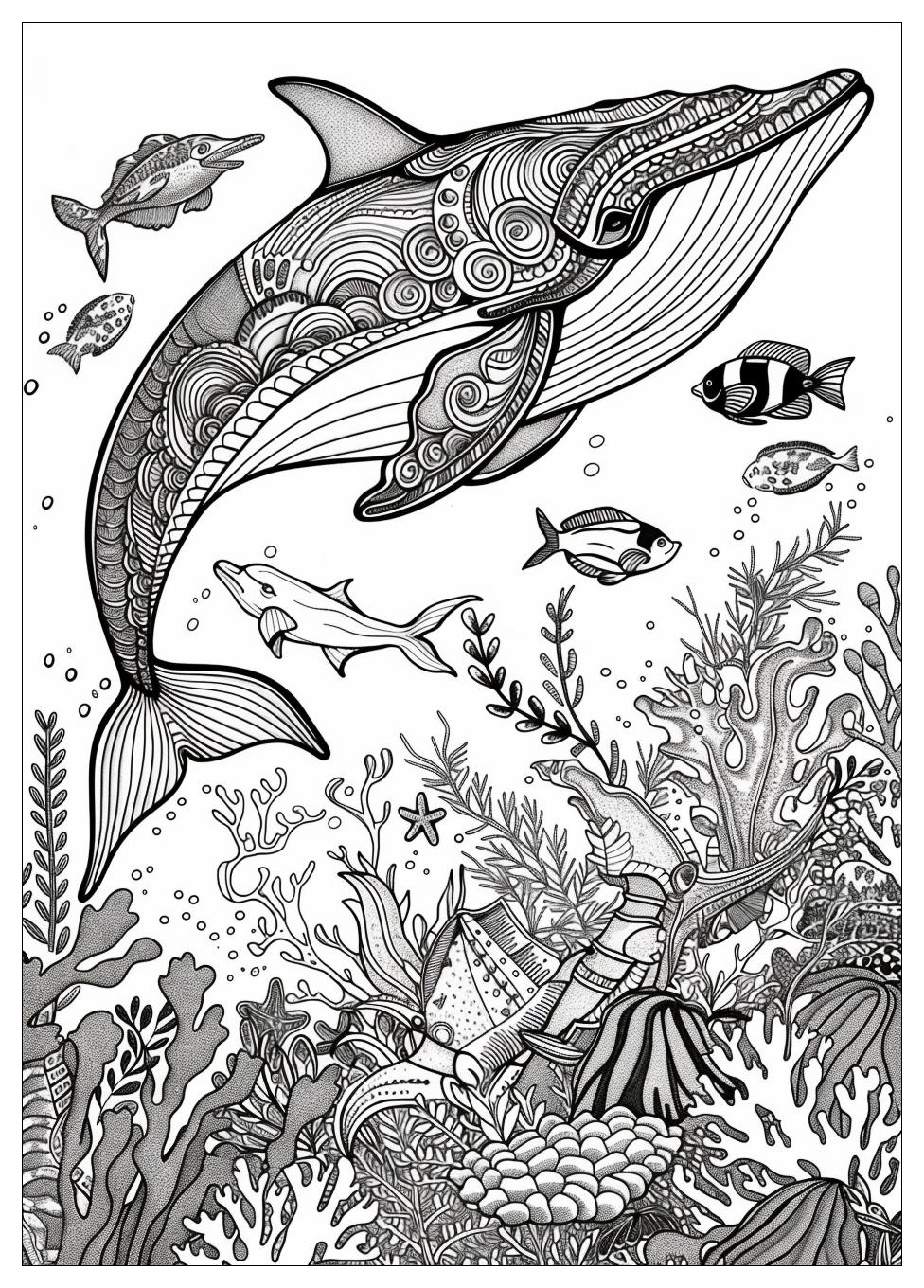 Sea Animals Coloring Pages-14