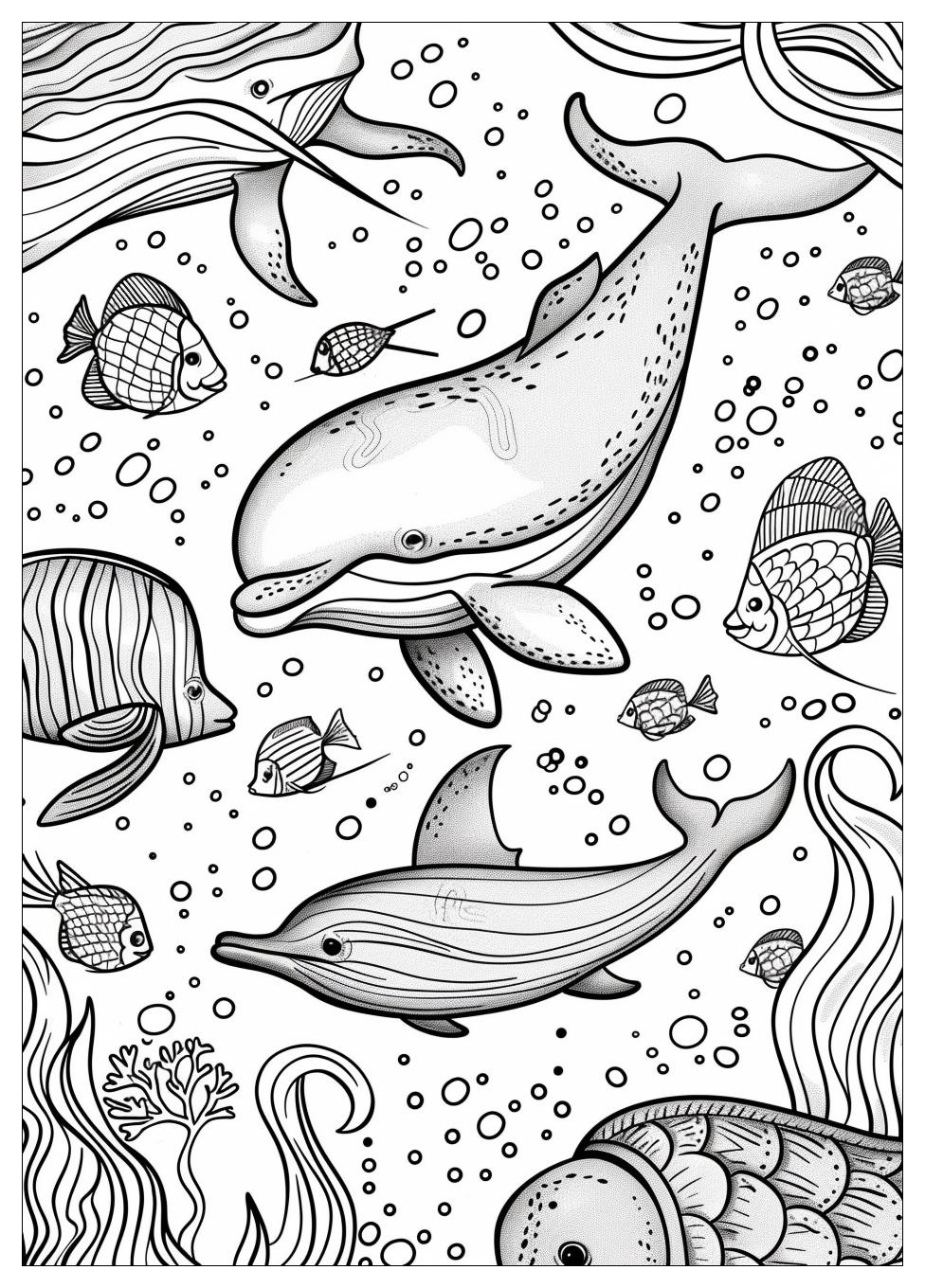 Sea Animals Coloring Pages-5